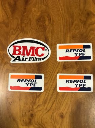 Pegatinas BMC y Repsol YPF