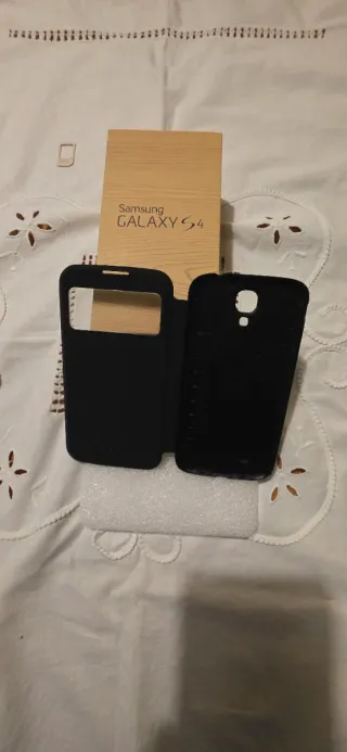 Vintage Scatola e Cover Samsung Galaxy S4 Nuova