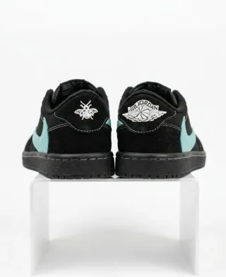 Zapatillas Nike Air Jordan 1 Low Negro/Turquesa