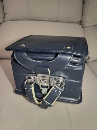 Mochila Randoseru Japonesa Azul