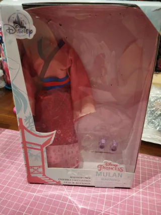 Pack Accesorios Muñeca Mulan Disney Princess