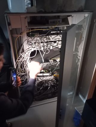 Armario rack comunicaciones