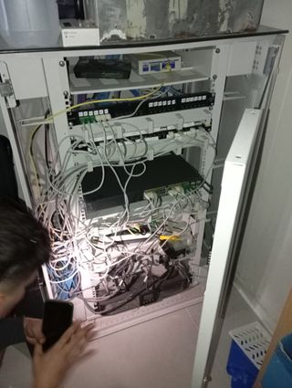 Armario rack comunicaciones