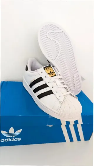 Adidas Superstar Blancas Negras Talla 42