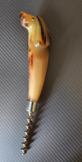 Sacacorchos Vintage Perro Salchicha