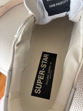 Zapatillas Golden Goose Blancas y Doradas