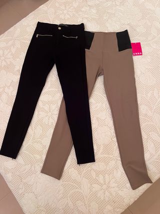 Lote 2 leggings talla 36