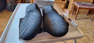 Zapatillas mujer velcro negras talla 40