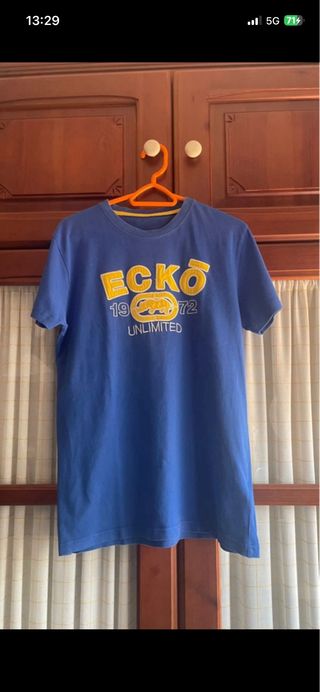 Camiseta Ecko Unlimited Azul Niño Talla 14