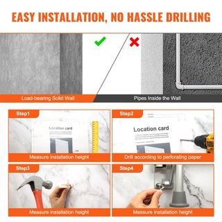 Asiento de Ducha Plegable de PE, 15.7'' x 14.8'' Desplegado, Banco de Ducha Montado en la Pared que se Pliega con Capacidad de Carga de 500 lbs, Silla de Ducha Plegable que Ahorra Espacio para Per...