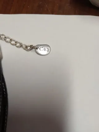 Collana con maglie color oro e argento