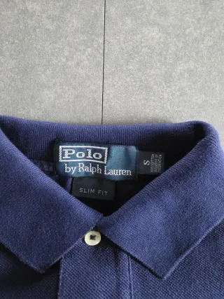 Polo Ralph Lauren Slim Fit Blu Navy Embroidered