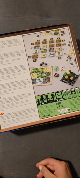 Minecraft Builders & Biomes Juego de Mesa