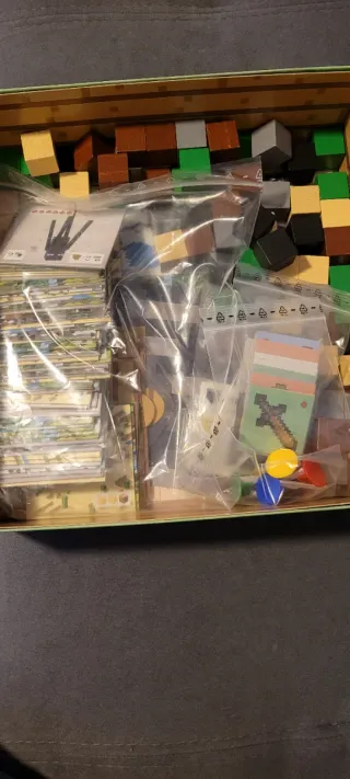 Minecraft Builders & Biomes Juego de Mesa