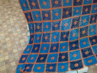 Colcha Crochet Multicolor Patchwork