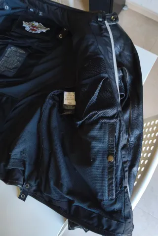 Chaqueta Harley-Davidson Hombre XXL Negra