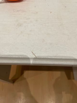 Escritorio Ikea Blanco Madera