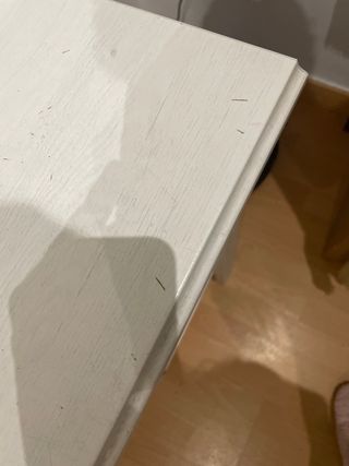 Escritorio Ikea Blanco Madera