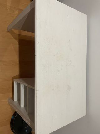 Escritorio Ikea Blanco Madera