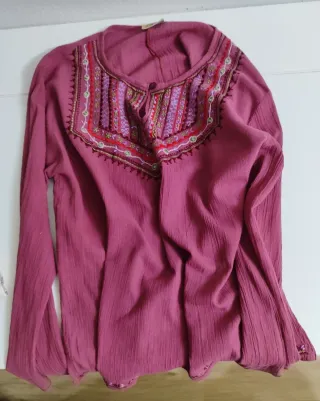 Blusa hippie boho holgada T.38/40