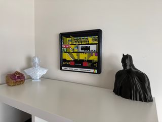 Diorama 3d videojuego Skool Daze ZX Spectrum