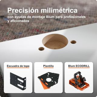 BLUM CLIP TOP BLUMOTION - Bisagra para muebles (2