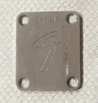 Placa Trasera Fender Original 1966