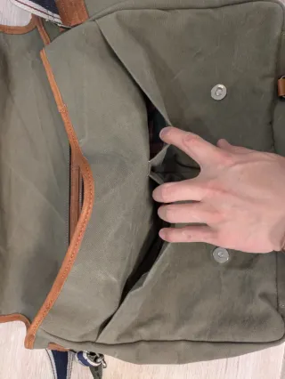 Bolso lujo Jacob Cohen verde