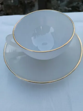 Juego 5 Tazas Café Arcopal Opaline