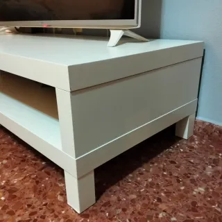 Mueble TV Blanco y Negro