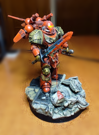 Figura Warhammer 3D Impresa y Pintada