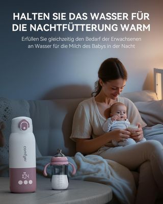 Calentador de biberones portátil para bebé (95€)