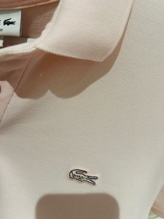 Polo Lacoste Hombre Talla M Rosa