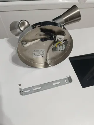 Lámpara Techo Circular 3 Focos Orientables