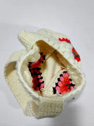 Borsa uncinetto granny squares