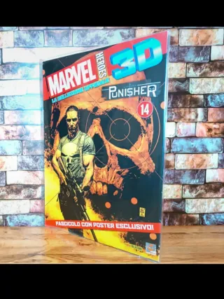 The Punisher Marvel Heroes 3D + Fascículo #14