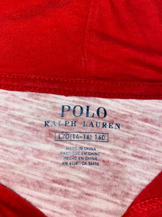 Camiseta con capucha Ralph Lauren, para niño/a