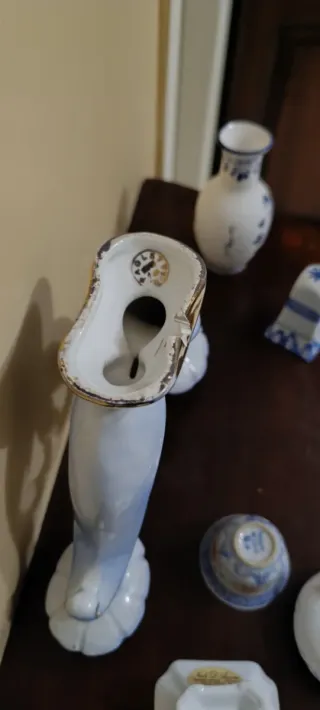 Set 6 Oggetti Vintage Porcellana