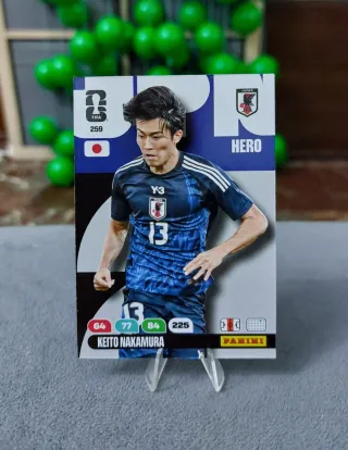 Cromo Fútbol Mundial 2026 KEITO NAKAMURA (Japón)