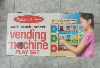 Melissa & Doug Distributore Merende Legno 19pz