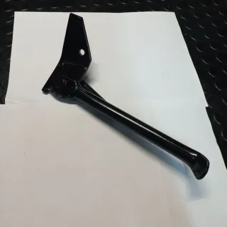 Pata lateral moto negra