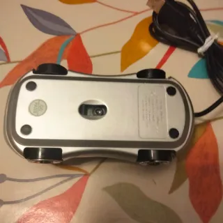 Ratón USB Coche Plata/Negro