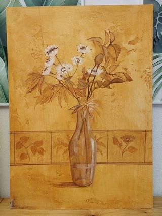 Set 2 Poster Floreale con Vaso