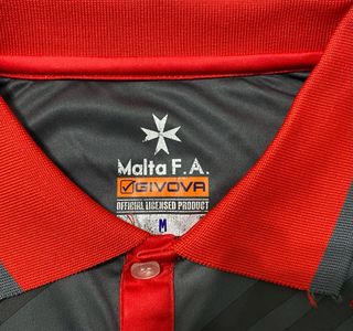Maglia Malta GIVOVA Rossa e Grigia