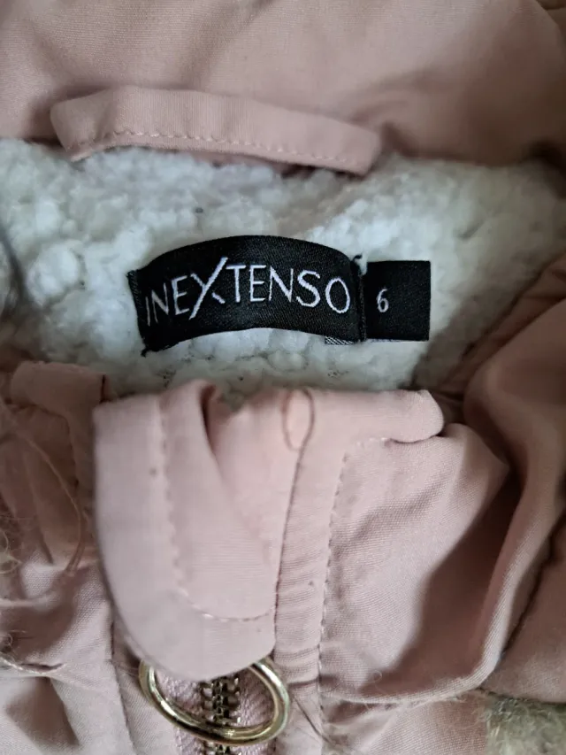 Anorak rosa talla 6