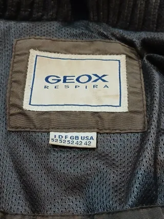 Piumino Geox uomo vera piuma taglia 52