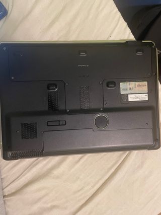 HP Pavilion dv7 Portátil Negro/Plata