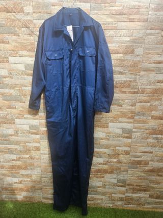 Mono azul de trabajo