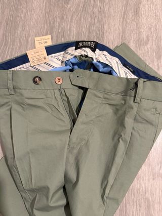 Calças Scotch & Soda Verdes Tamanho 30/32