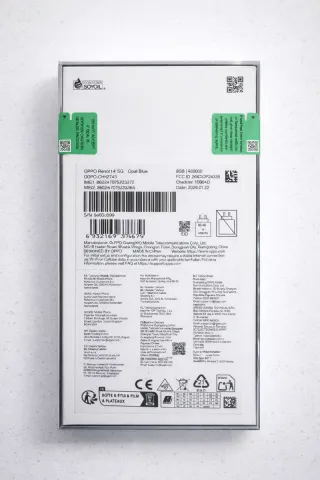 OPPO Reno14 F 5G NUEVO PRECINTADO 8GB/256GB